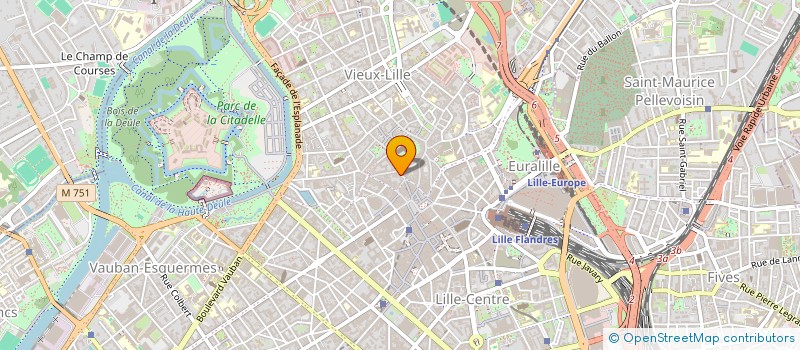 localisation de l'entreprise SARL CAB'CAR  LILLE