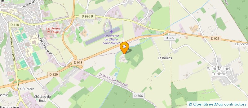 localisation de l'entreprise SARL CABALLERO à SAINT-MICHEL-TUBŒUF