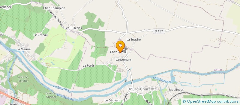 localisation de l'entreprise SARL CABANNE ET FILS à BOURG-CHARENTE