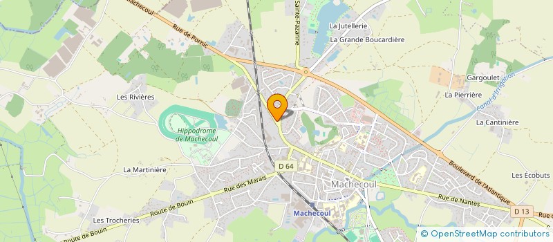 localisation de l'entreprise SARL CABELEC à MACHECOUL-SAINT-MEME