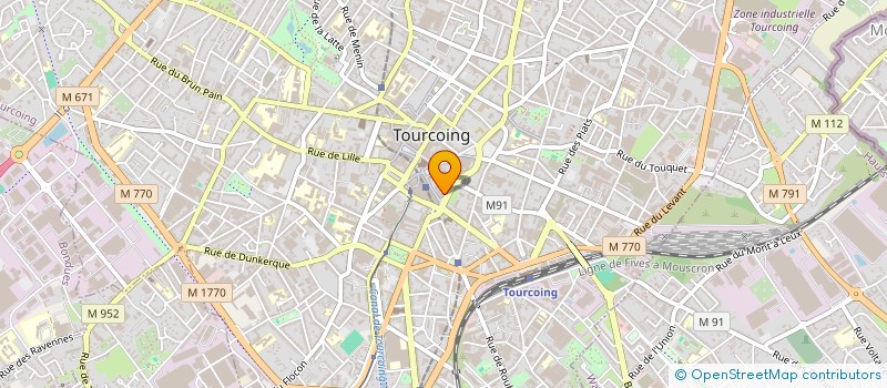 localisation de l'entreprise SARL CABINET BARON à TOURCOING