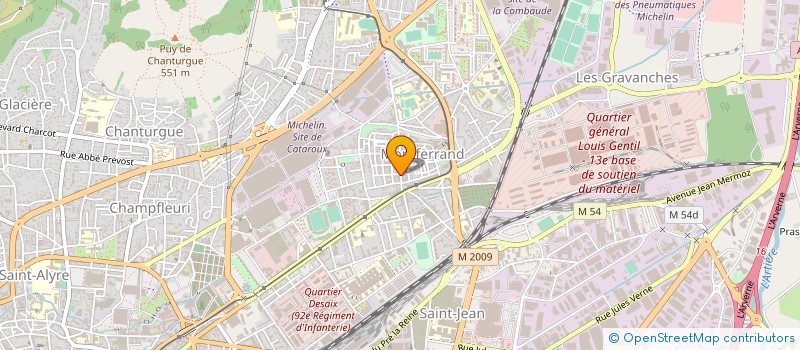 localisation de l'entreprise SARL CABINET CHAUVEL TRANSACTIONS à CLERMONT-FERRAND