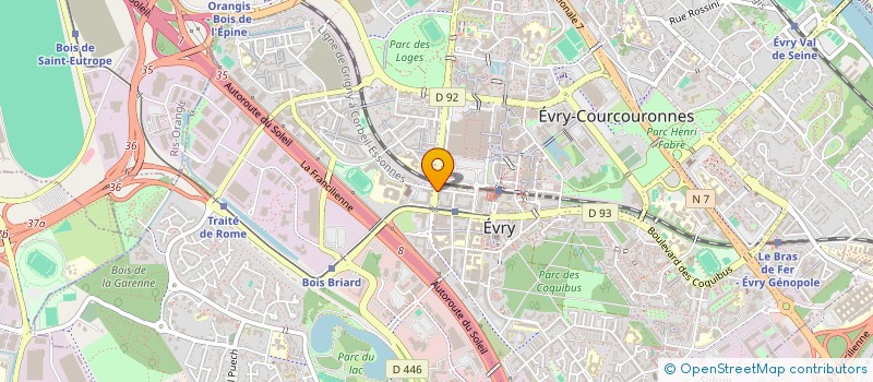 localisation de l'entreprise SARL CABINET CONSEILS AUDITS EXPERTS à EVRY-COURCOURONNES