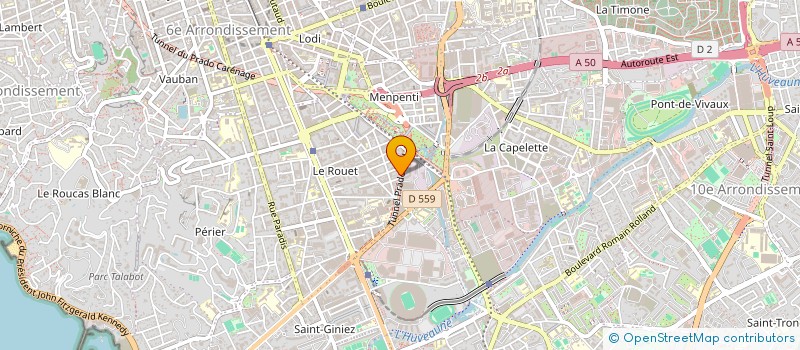 localisation de l'entreprise SARL CABINET DENIS HAZZAN à MARSEILLE