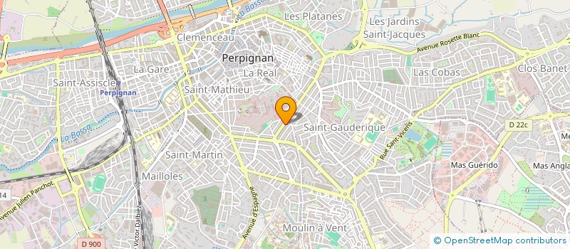 localisation de l'entreprise SARL CABINET MARTINEZ SALES à PERPIGNAN