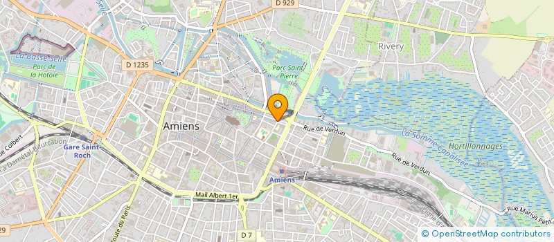 localisation de l'entreprise SARL CABINET OXFORD à AMIENS