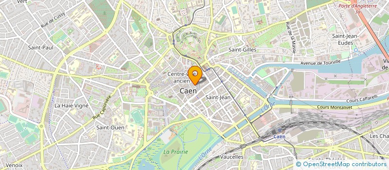localisation de l'entreprise SARL CABINET POTIER à CAEN