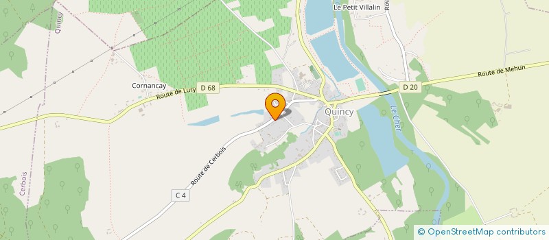 localisation de l'entreprise SARL CABO 0  LURY-SUR-ARNON