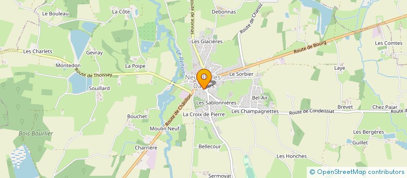 localisation de l'entreprise SARL CABOT à NEUVILLE-LES-DAMES