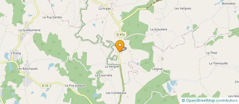 localisation de l'entreprise SARL CABRIT à SAINT-YRIEIX-SOUS-AIXE