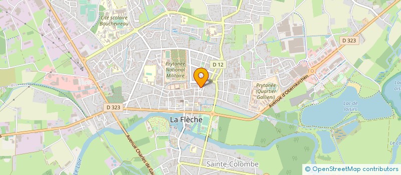 localisation de l'entreprise SARL CAC-DI à LA FLECHE