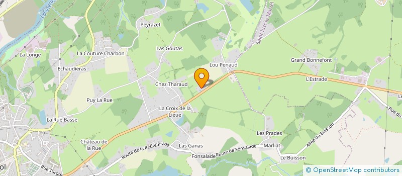 localisation de l'entreprise SARL CAC FORESTIER à PANAZOL