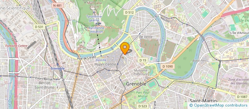 localisation de l'entreprise SARL CACH OU à GRENOBLE