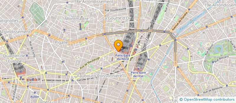localisation de l'entreprise SARL CACHAL à PARIS