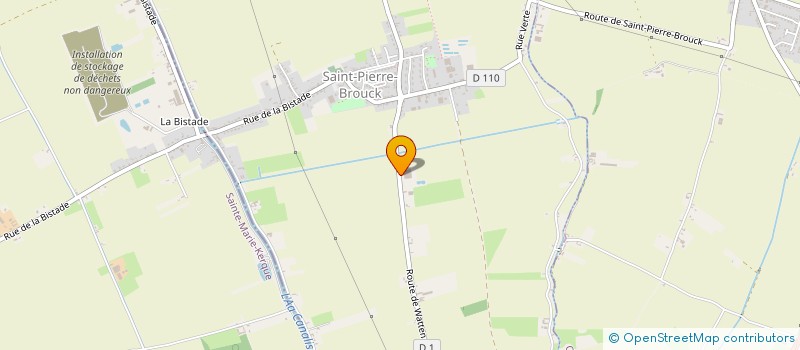 localisation de l'entreprise SARL CADART à SAINT-PIERRE-BROUCK