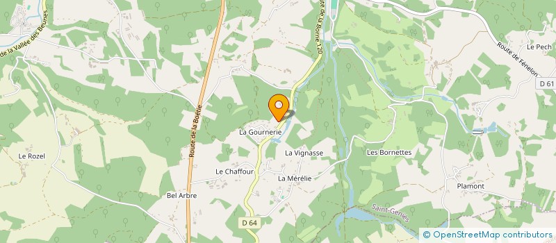 localisation de l'entreprise SARL CADIOT à SAINT-CREPIN-ET-CARLUCET