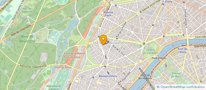 localisation de l'entreprise SARL CADRES 3 à PARIS