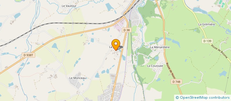 localisation de l'entreprise SARL CADUC à BRESSUIRE