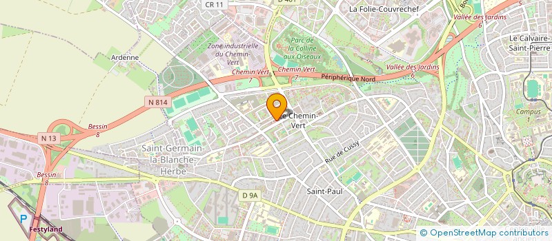 localisation de l'entreprise SARL CAEN PRIMEURS à CAEN