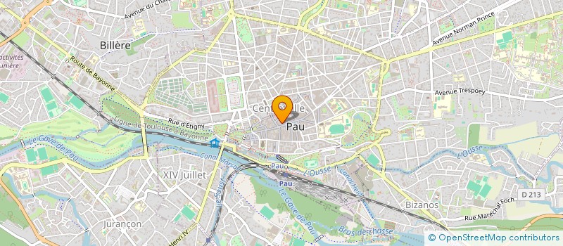 localisation de l'entreprise SARL CAF PYRENEES à PAU