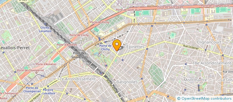 localisation de l'entreprise SARL CAFE BAR CASABLANCA  PARIS