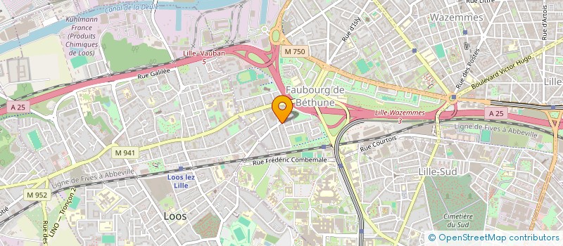 localisation de l'entreprise SARL CAFFE SANTA MARIA à LILLE