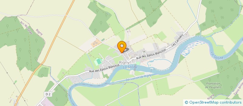 localisation de l'entreprise SARL CAFIOT  RIGNY