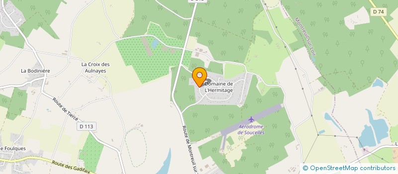 localisation de l'entreprise SARL CAILLEAU SERVICES à RIVES-DU-LOIR-EN-ANJOU
