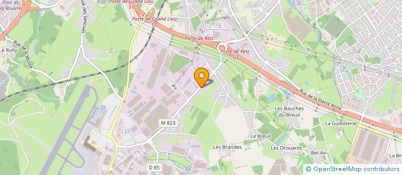 localisation de l'entreprise SARL CAILLON VINCENT à BOUGUENAIS