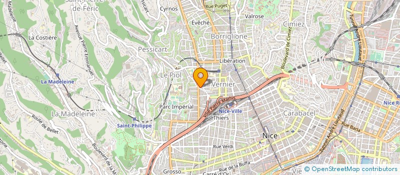 localisation de l'entreprise SARL CALASCIONE à NICE