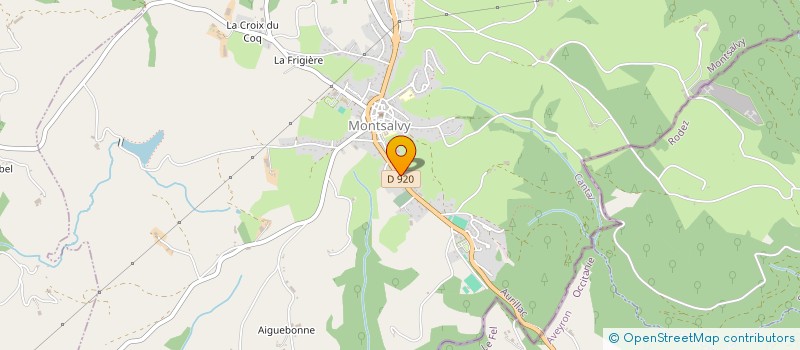 localisation de l'entreprise SARL CALDEYROUX - LOUDIERES à LAFEUILLADE-EN-VEZIE