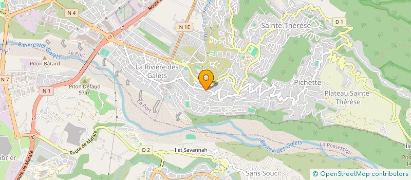 localisation de l'entreprise SARL CALINEZVOUS à LA POSSESSION