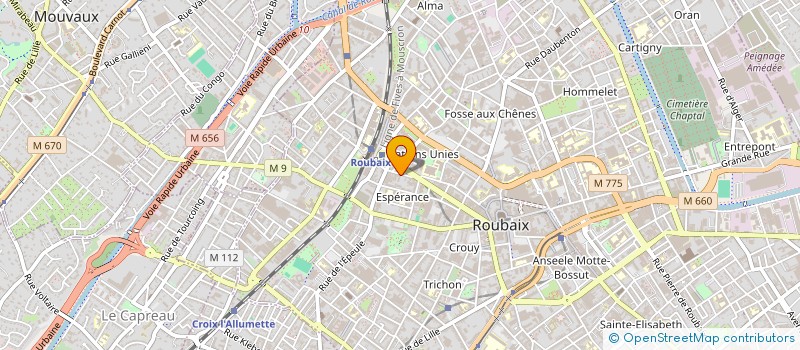 localisation de l'entreprise SARL CALIO AXAIRE à ROUBAIX