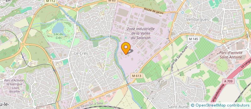 localisation de l'entreprise SARL CALLAY à VENDARGUES