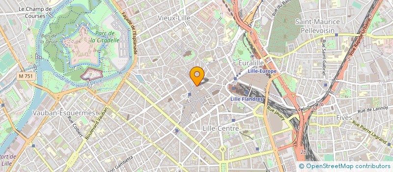 localisation de l'entreprise SARL CALLENS RICHERT à LILLE