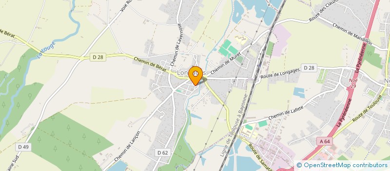 localisation de l'entreprise SARL CALLIGARIS  LONGAGES