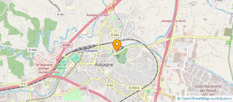 localisation de l'entreprise SARL CALLOT ALAIN ET FILS à AUBAGNE
