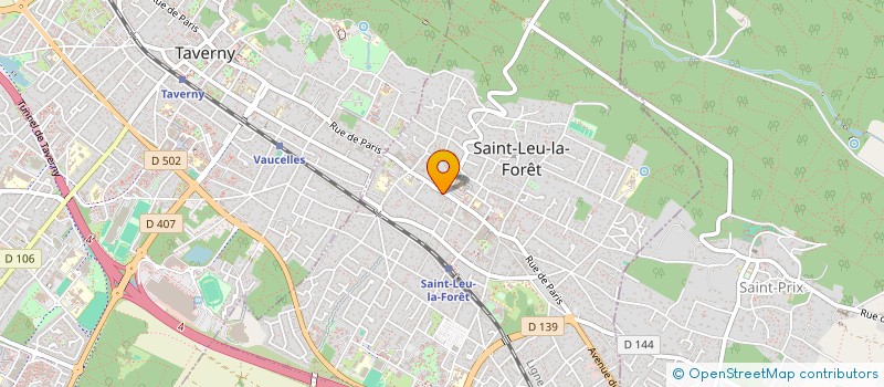 localisation de l'entreprise SARL CALP ETANCHEITE  SAINT-LEU-LA-FORET