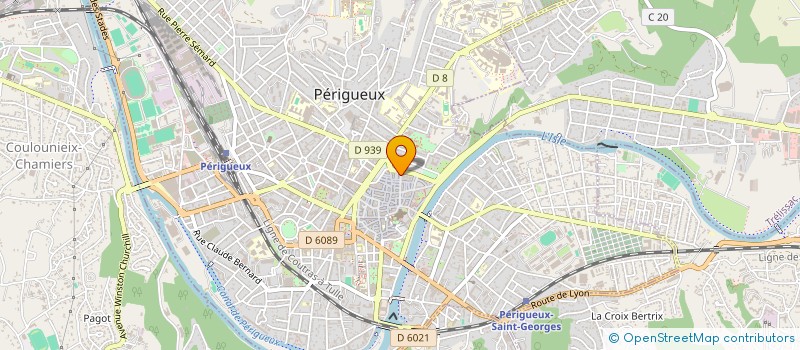 localisation de l'entreprise SARL CALVI à PERIGUEUX