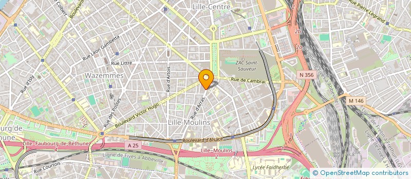 localisation de l'entreprise SARL CALYPSO ET SUN à LILLE