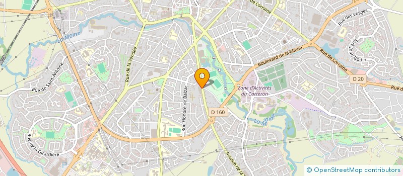 localisation de l'entreprise SARL CAMA à CHOLET
