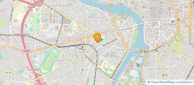 localisation de l'entreprise SARL CAMBON  TOULOUSE