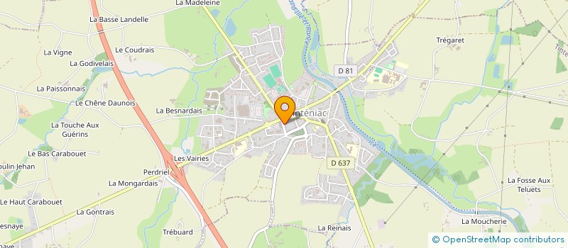 localisation de l'entreprise SARL CAMELIAS à TINTENIAC