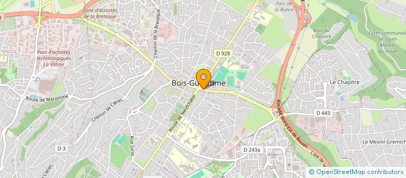 localisation de l'entreprise SARL CAMILLE BOIS GUILLAUME à BOIS-GUILLAUME