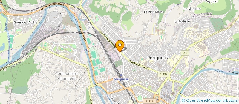 localisation de l'entreprise SARL CAMP à PERIGUEUX