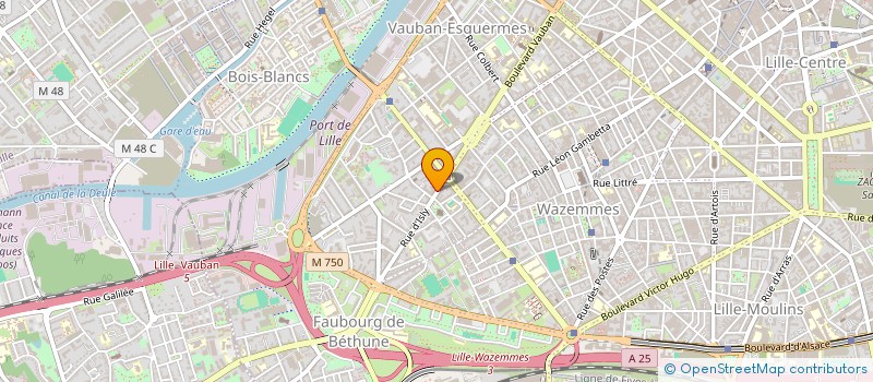 localisation de l'entreprise SARL CAMP à LILLE