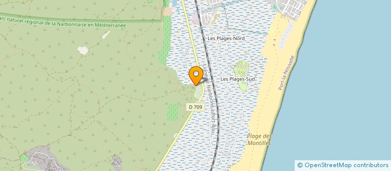 localisation de l'entreprise SARL CAMPING CAP DU ROC à PORT-LA-NOUVELLE