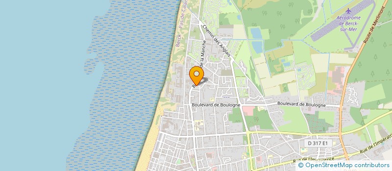 localisation de l'entreprise SARL CAMPING DE LA MANCHE à BERCK