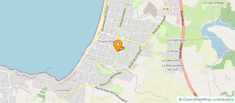 localisation de l'entreprise SARL CAMPING DU CHATEAU à SAINT-MICHEL-CHEF-CHEF