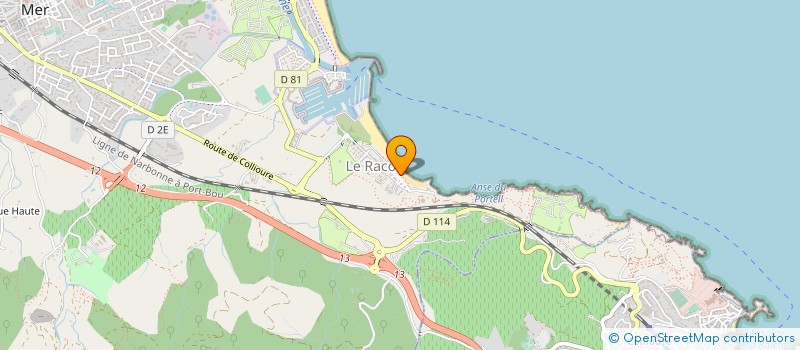 localisation de l'entreprise SARL CAMPING DU VALMARIE à ARGELES-SUR-MER